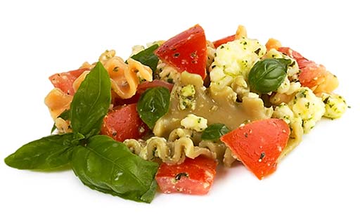 Nudel Salat mit Pesto
