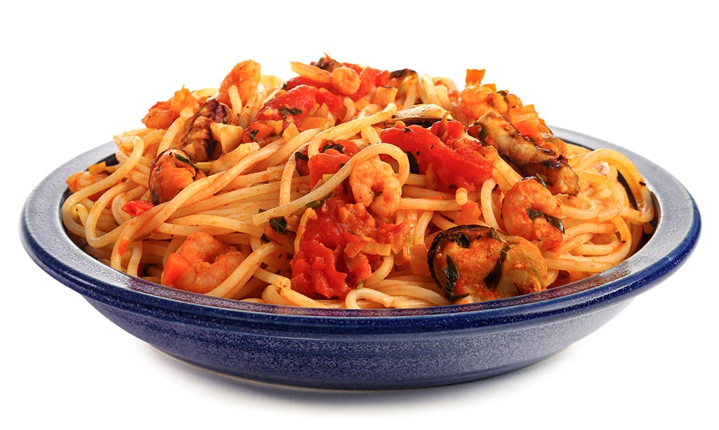 Druckversion vom Spaghetti Frutti di mare - Meeresfrüchte Rezept