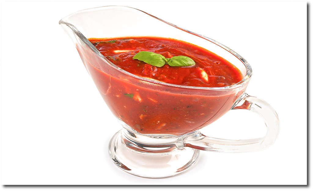 Tomaten Sauce mit Mozzarella