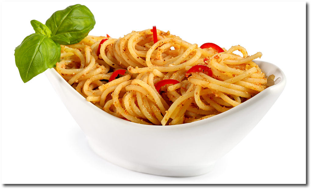 Spaghetti mit Tomaten Pesto