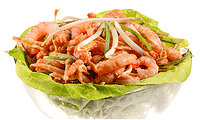 Shrimps Salat asiatisch