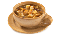 Zwiebel Suppe mit Croutons Rezept