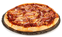 Pizza Rinder Hackfleisch BBQ