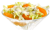 Eisberg Salat mit Mandarinen
