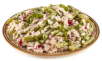 Grüne Bohnen Reis Salat Rezept