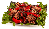 Beluga Linsen Thunfisch Salat