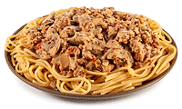 Spaghetti mit Jäger Mett Soße Rezept